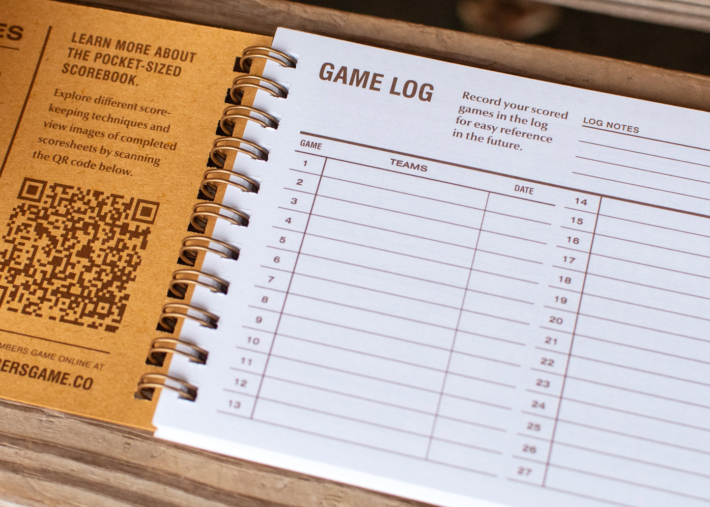 Pocket-Sized Scorebook