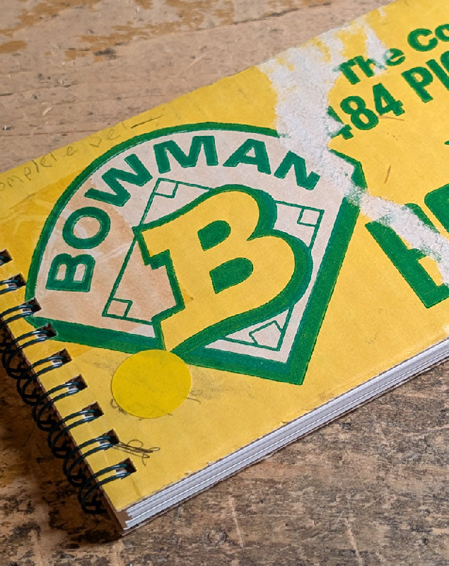 Pocket-Sized Scorebook / 1989 Bowman