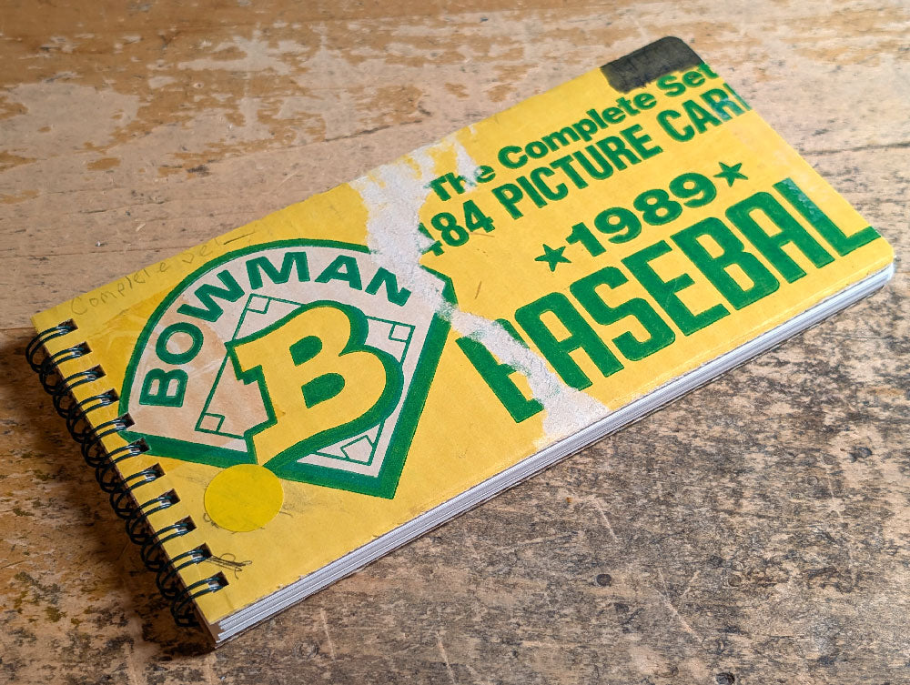 Pocket-Sized Scorebook / 1989 Bowman