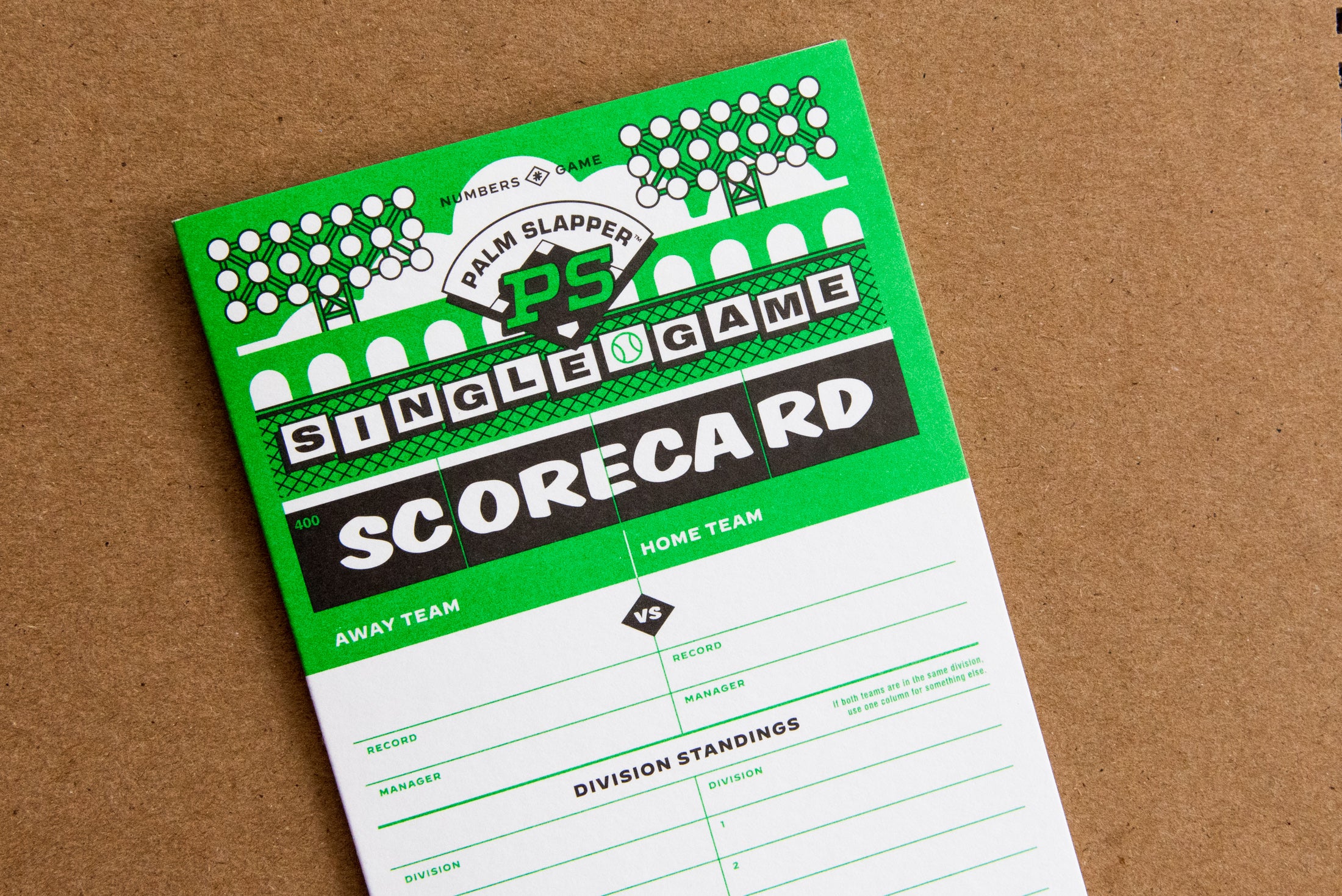 Scorebooks | Numbers Game
