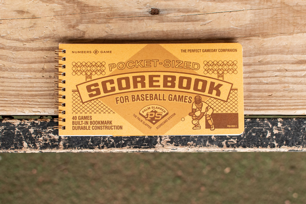 Home Scorebook The Pocket-Sized Scorebook - MLB Scorebook from Numbers Game