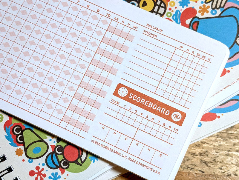 Pocket-Sized Scorebook / Mascot Mashup
