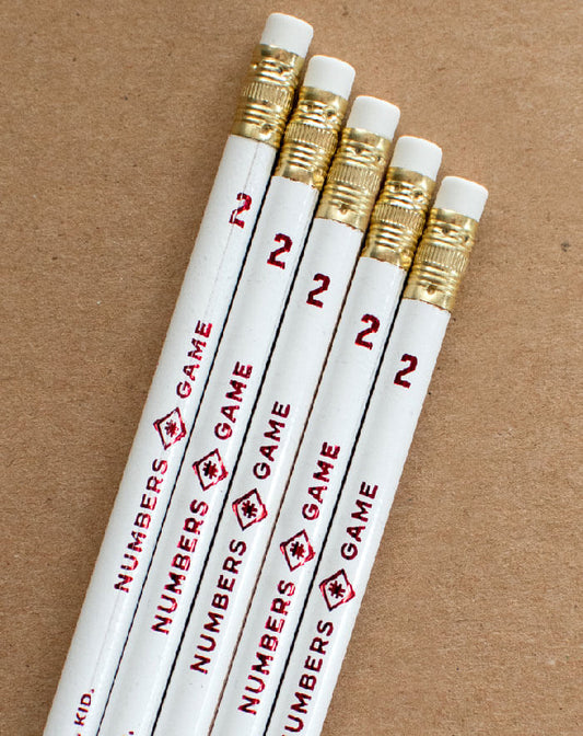Numbers Game #2 Pencils