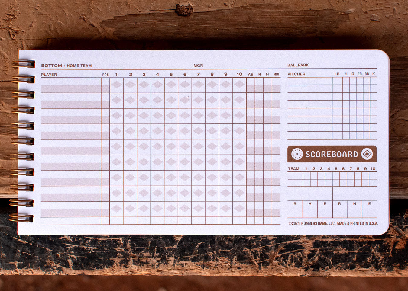 Pocket-Sized Scorebook
