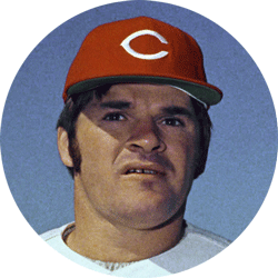 Pete Rose headshot from his playing days