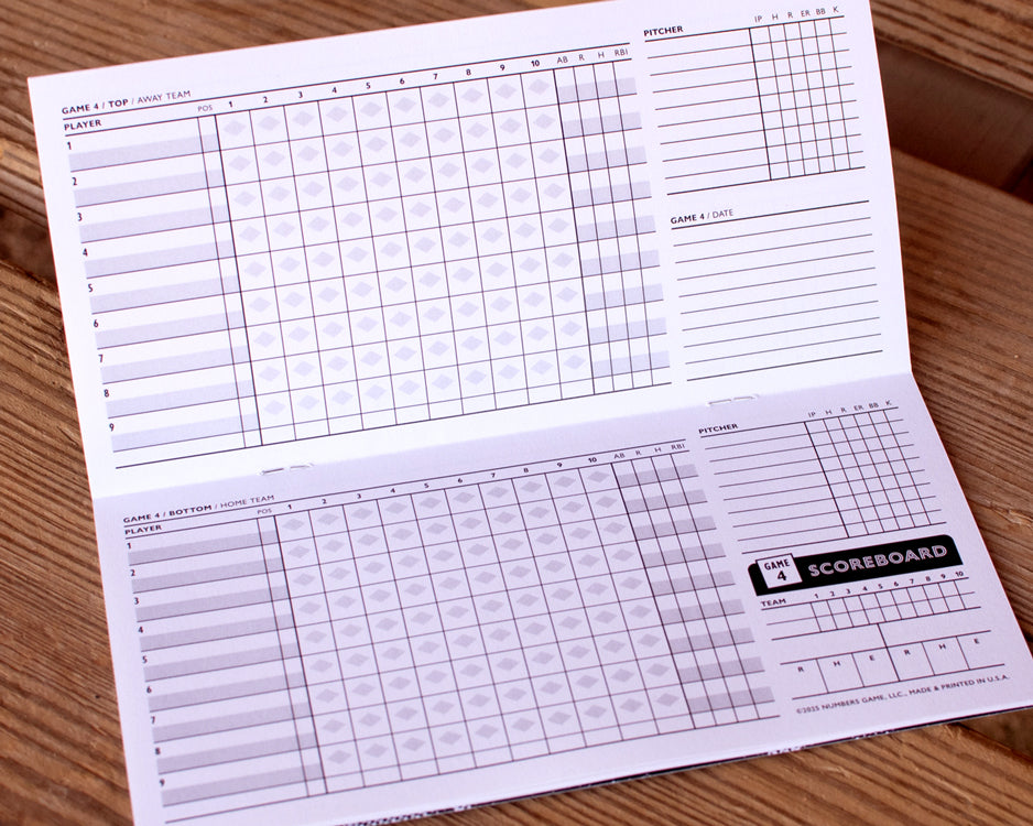World Series 2025 Pocket Scorebook